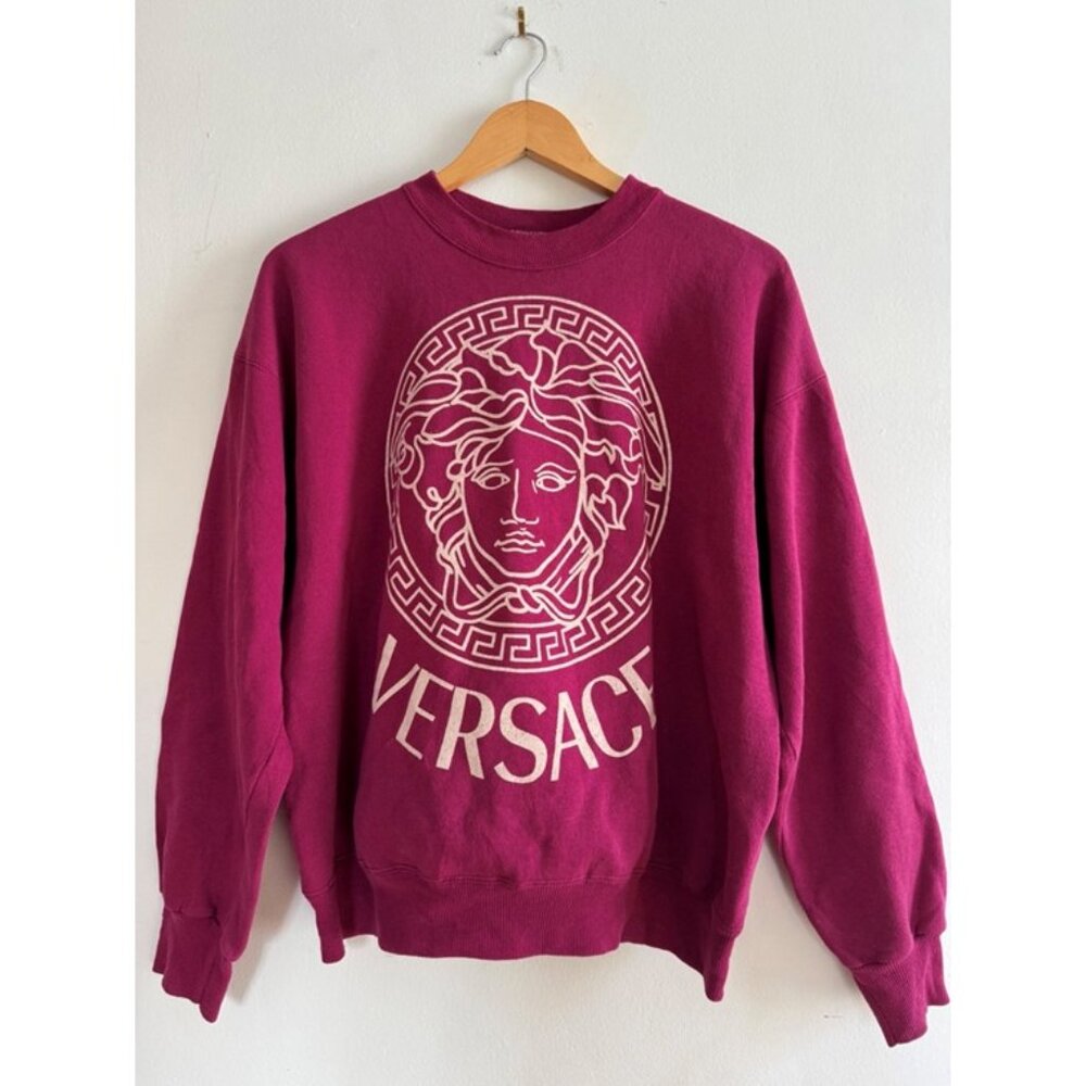 "VERSACE" Vintage Hanes Sweatshirt M